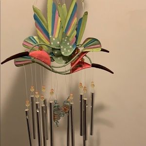 Hummingbird wind chimes